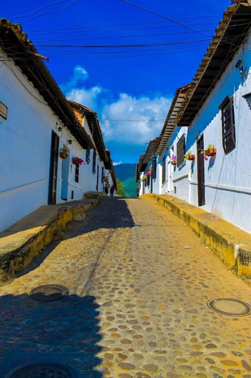 Hostal Colonial De Santander Girón Esterno foto